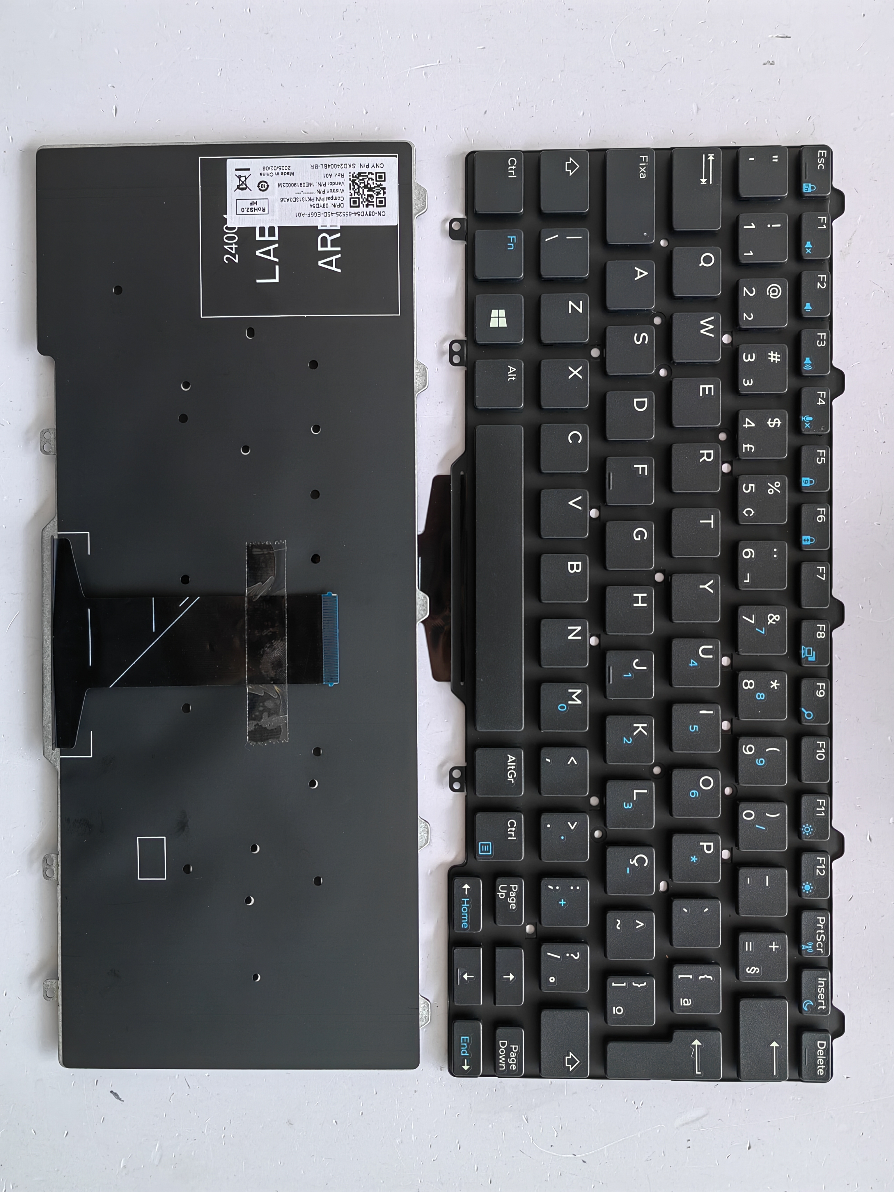 Picture of New Replacement Laptop Keyboard For DELL 3340 BLACK (OEM) BR Layout